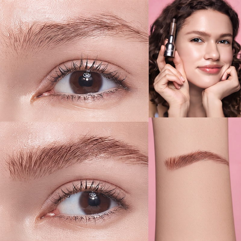 BrowTrace - Augenbrauenstift mit angewinkelter Multi-Tip-Bürste