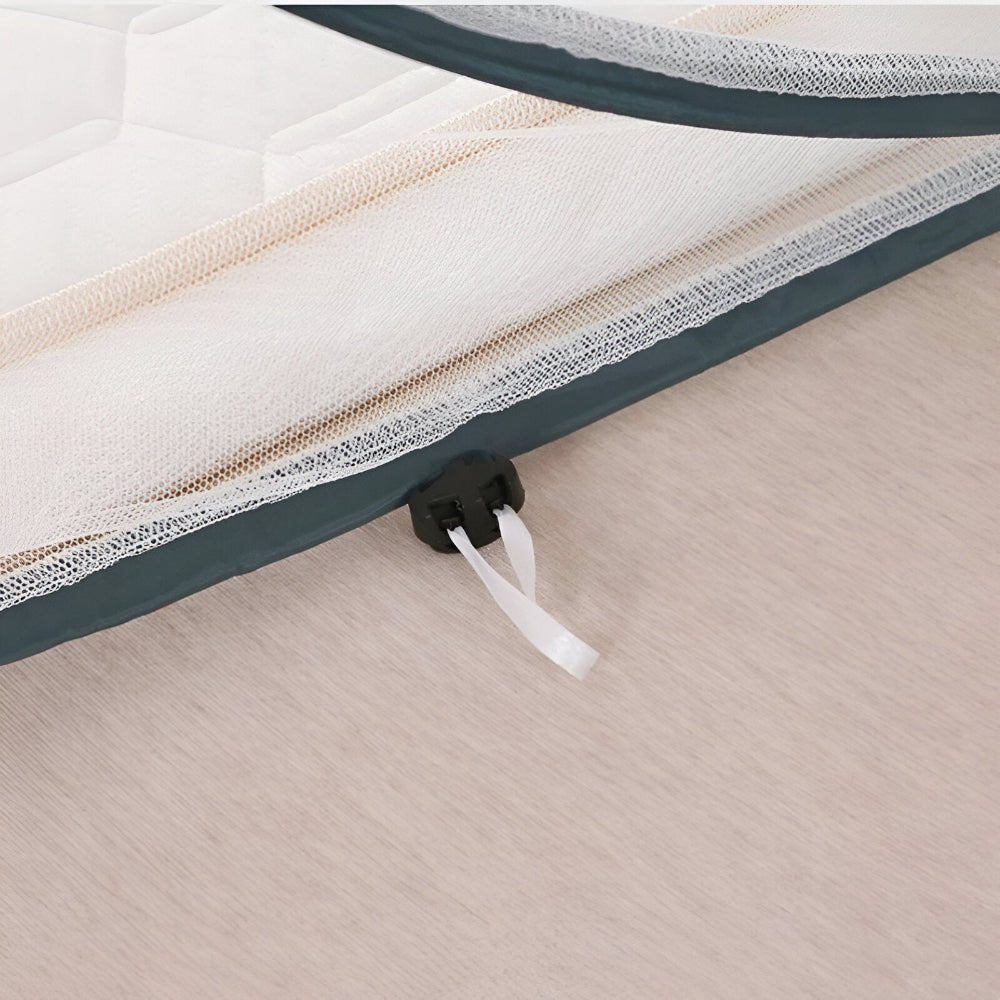 GlamNet - altbares rundes Moskitonetz 190x90x90 cm