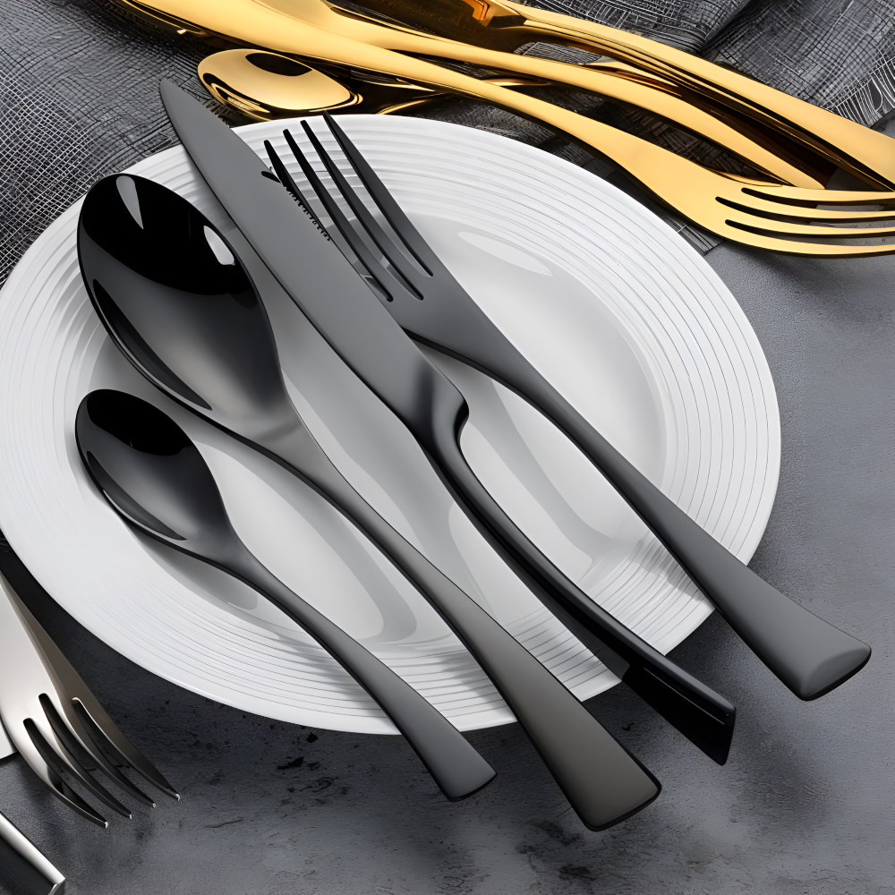 Besteckset - Edelstahl Besteckset 5/20-teilig