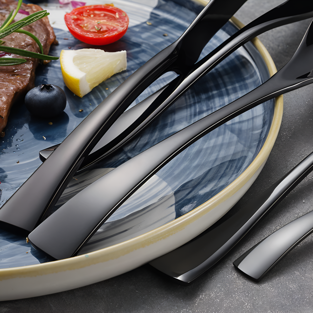 Besteckset - Edelstahl Besteckset 5/20-teilig