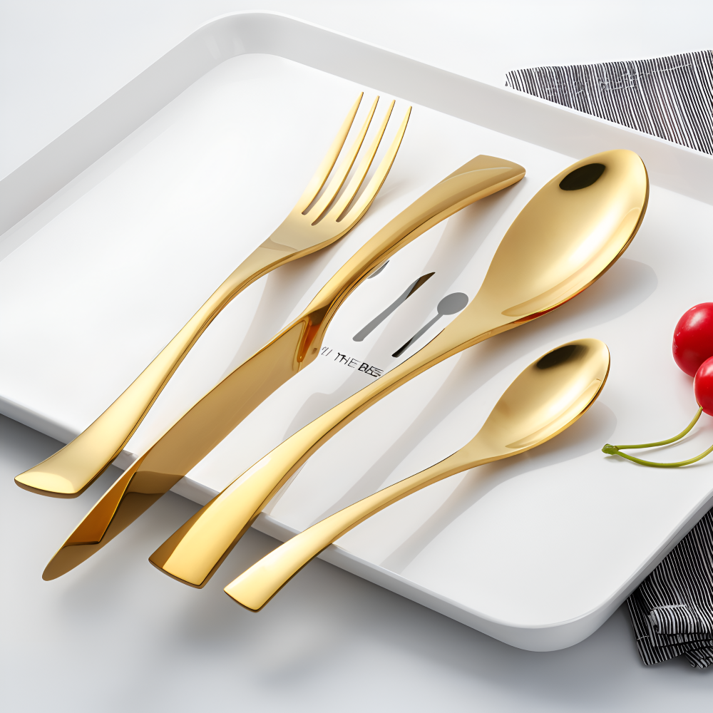 Besteckset - Edelstahl Besteckset 5/20-teilig