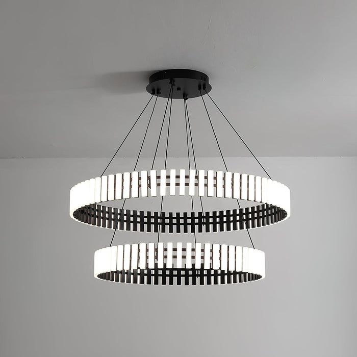 Celira - LED-Kronleuchter-Pendelleuchte im Karussell-Design