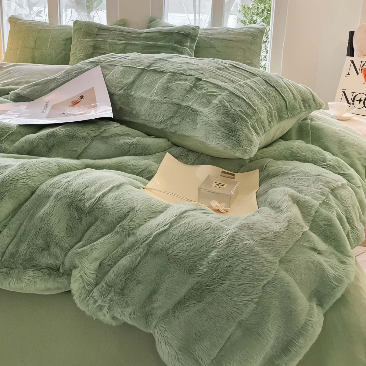 Kunstfell - Bettwäsche ultraweich aus Fleece