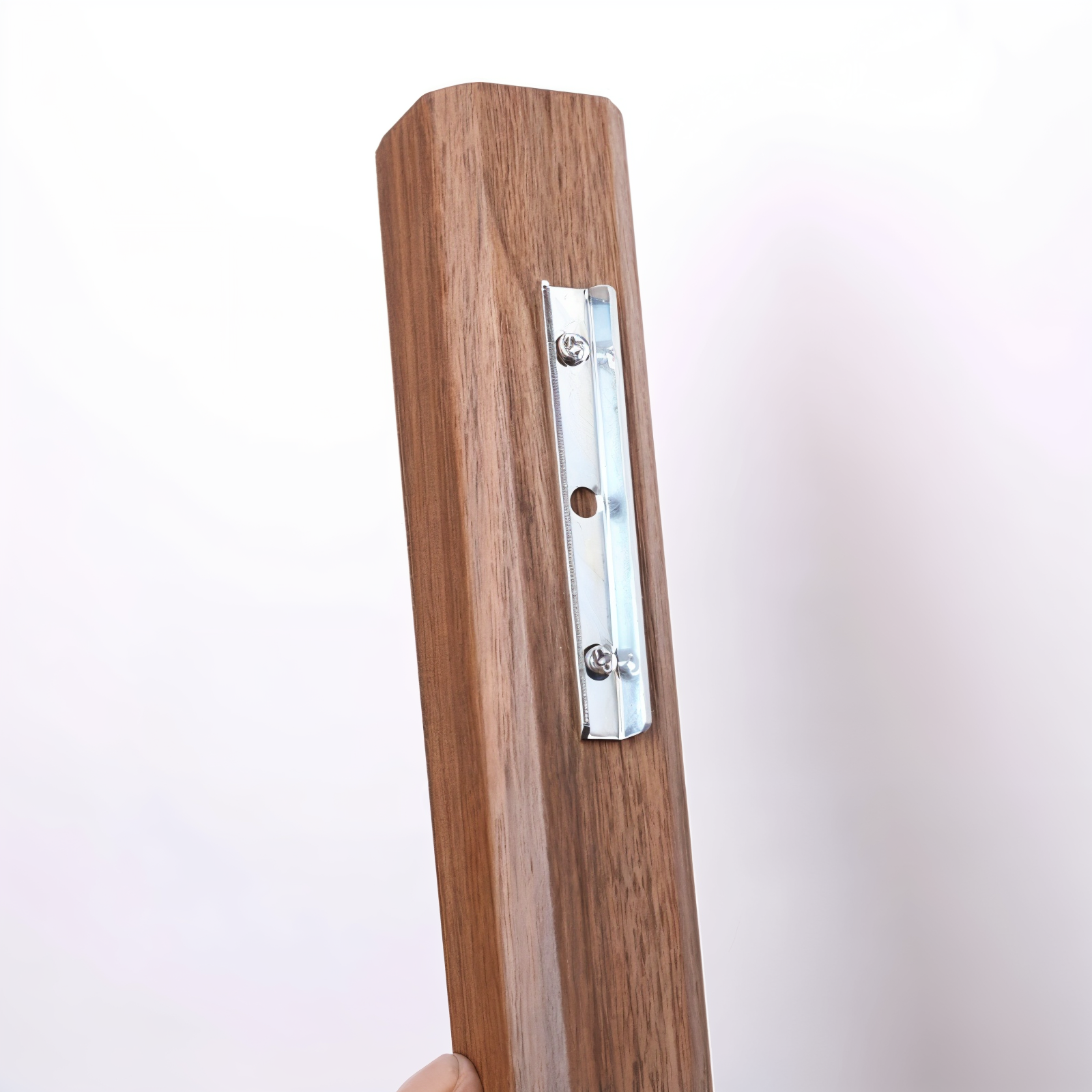 FrischFloret Vase – Wandvase aus massivem Buchenholz und Walnussholz