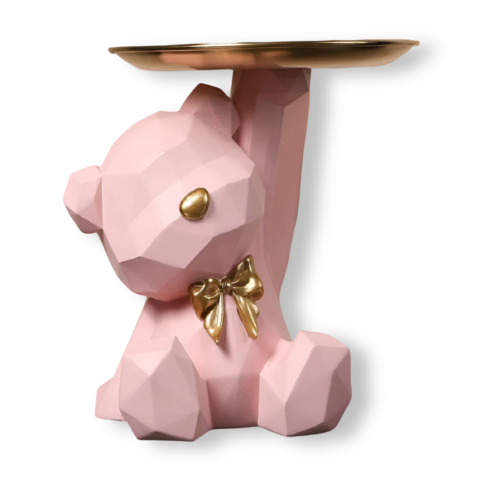 Geometric - Bear - Geometrischer Bär Schlüsselhalter aus