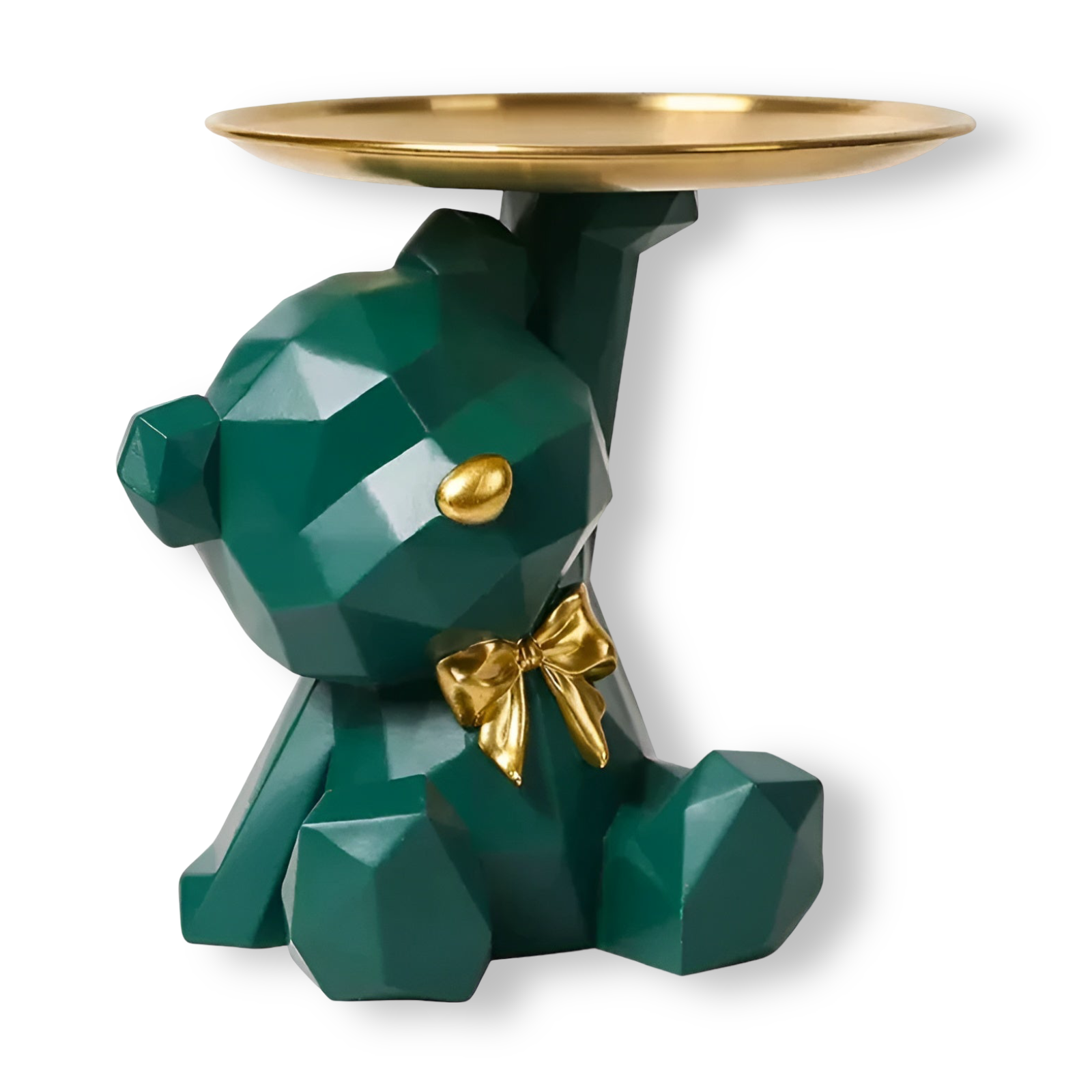 Geometric - Bear - Geometrischer Bär Schlüsselhalter aus