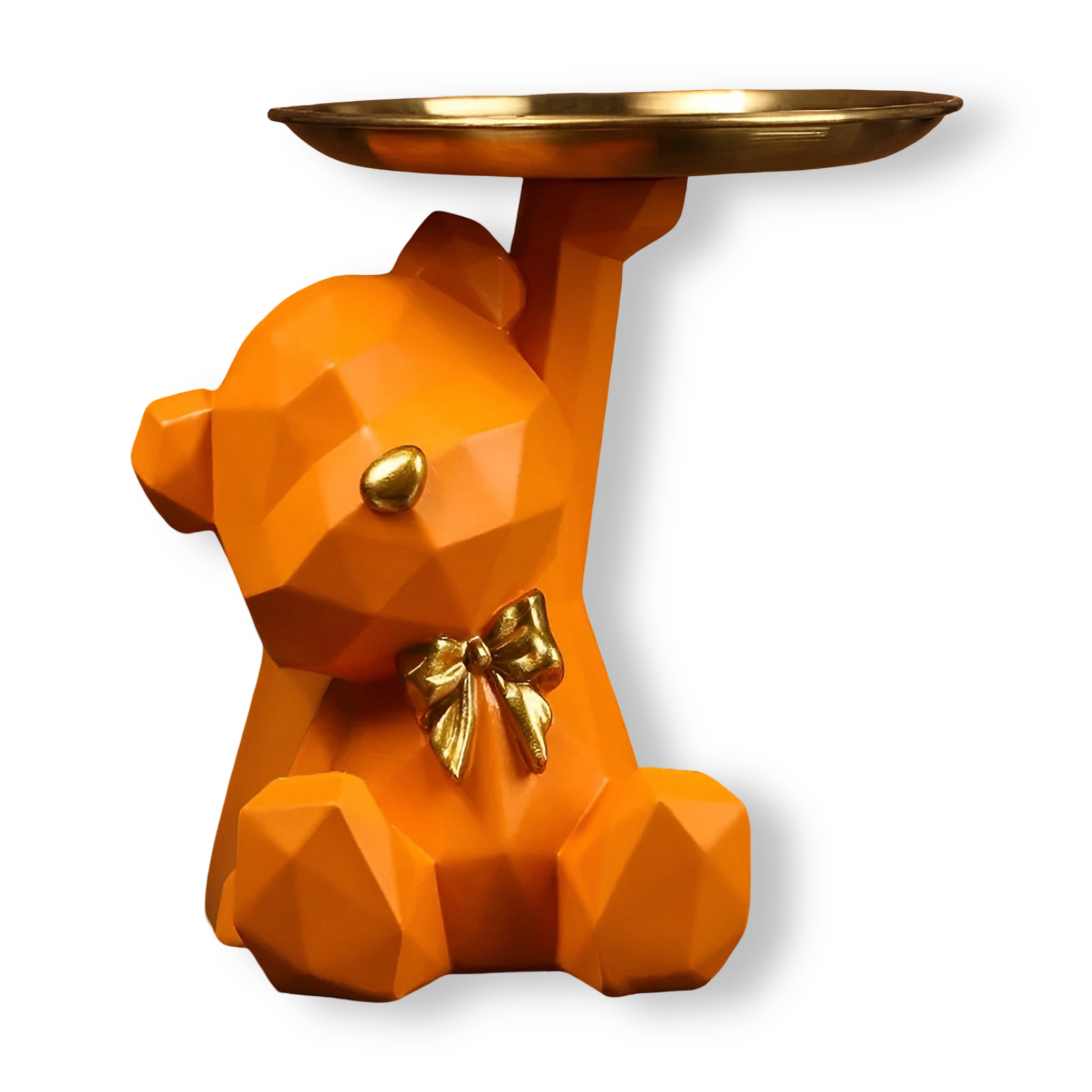 Geometric - Bear - Geometrischer Bär Schlüsselhalter aus