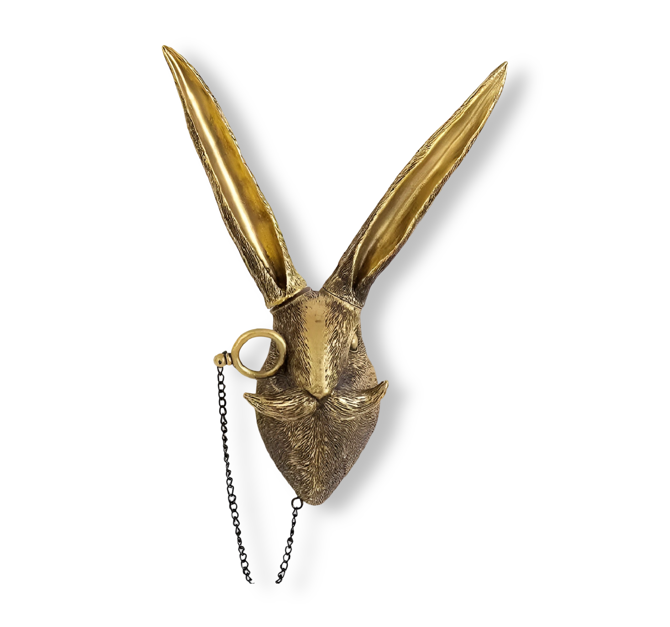 Golden Head - Multifunktionaler Kopf Wandhaken Dekoration und Wandaufbewahrung