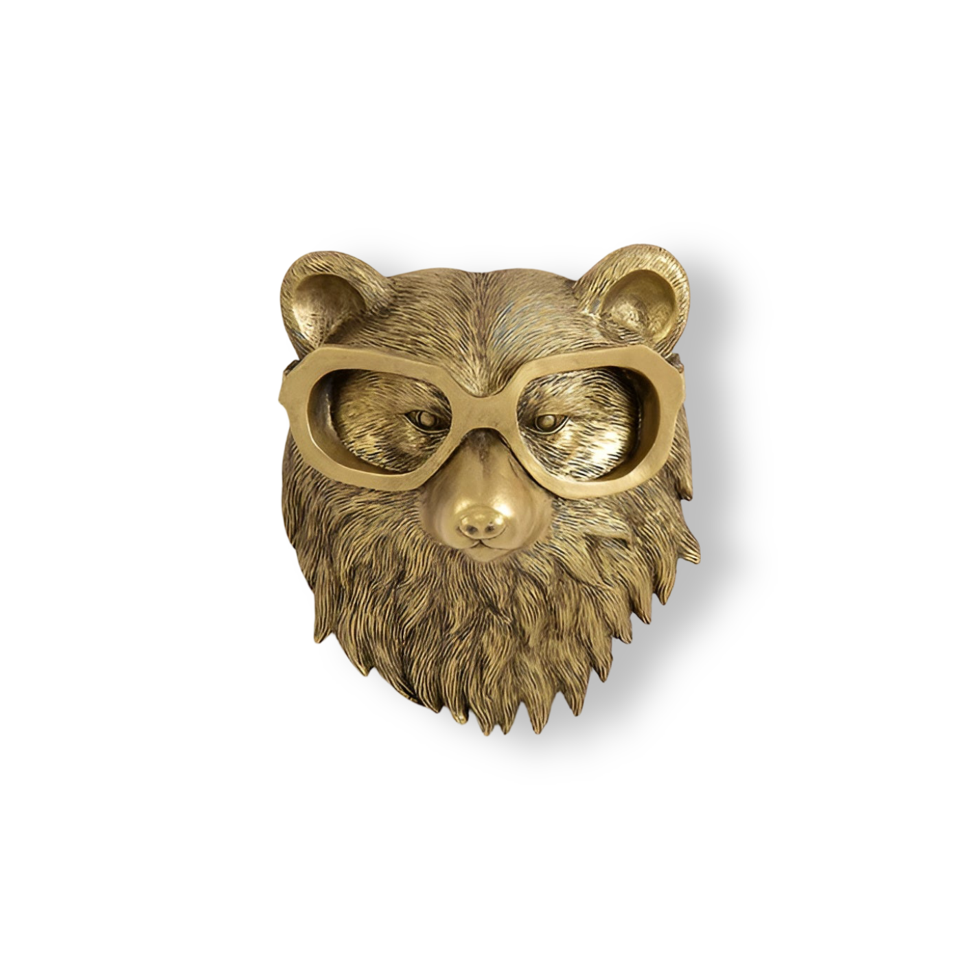 Golden Head - Multifunktionaler Kopf Wandhaken Dekoration und Wandaufbewahrung