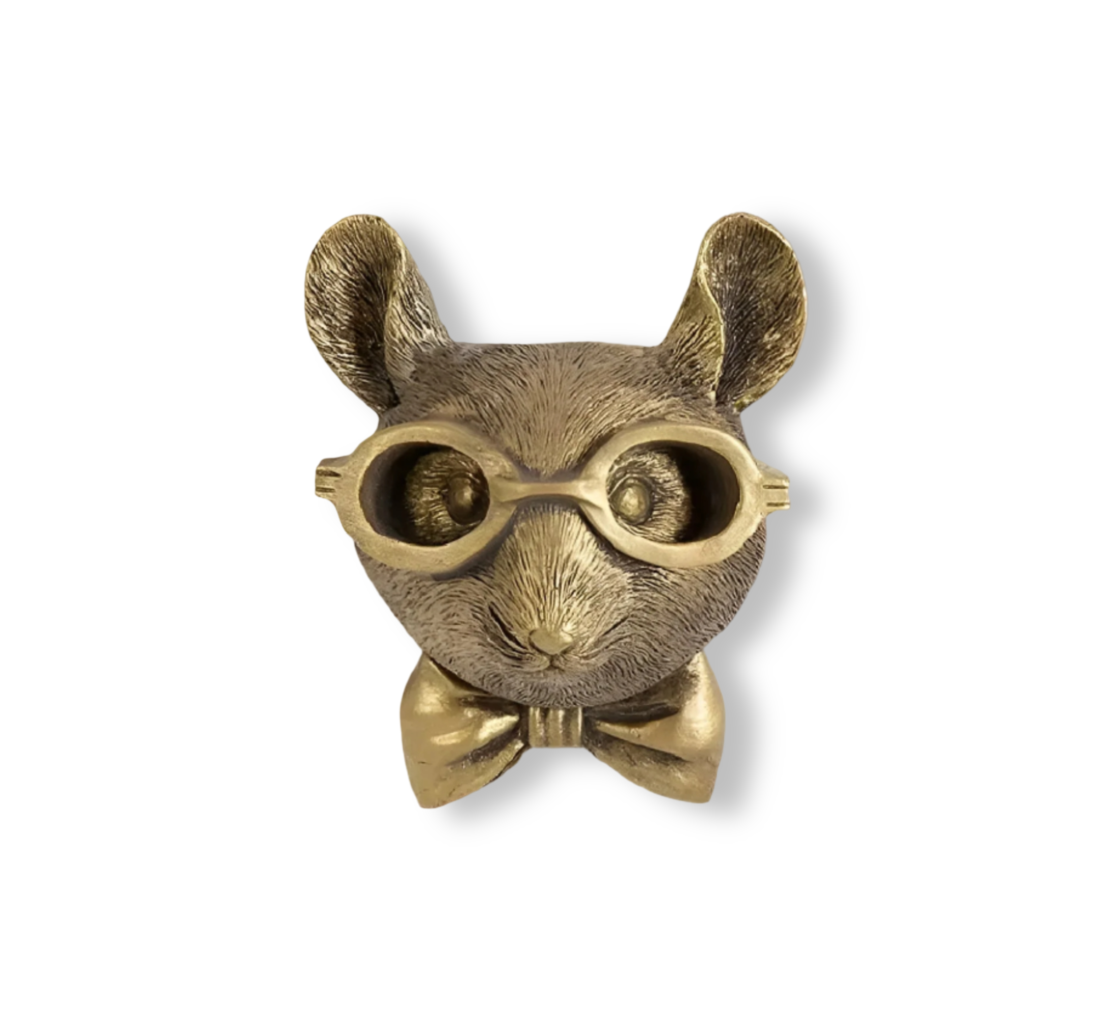 Golden Head - Multifunktionaler Kopf Wandhaken Dekoration und Wandaufbewahrung