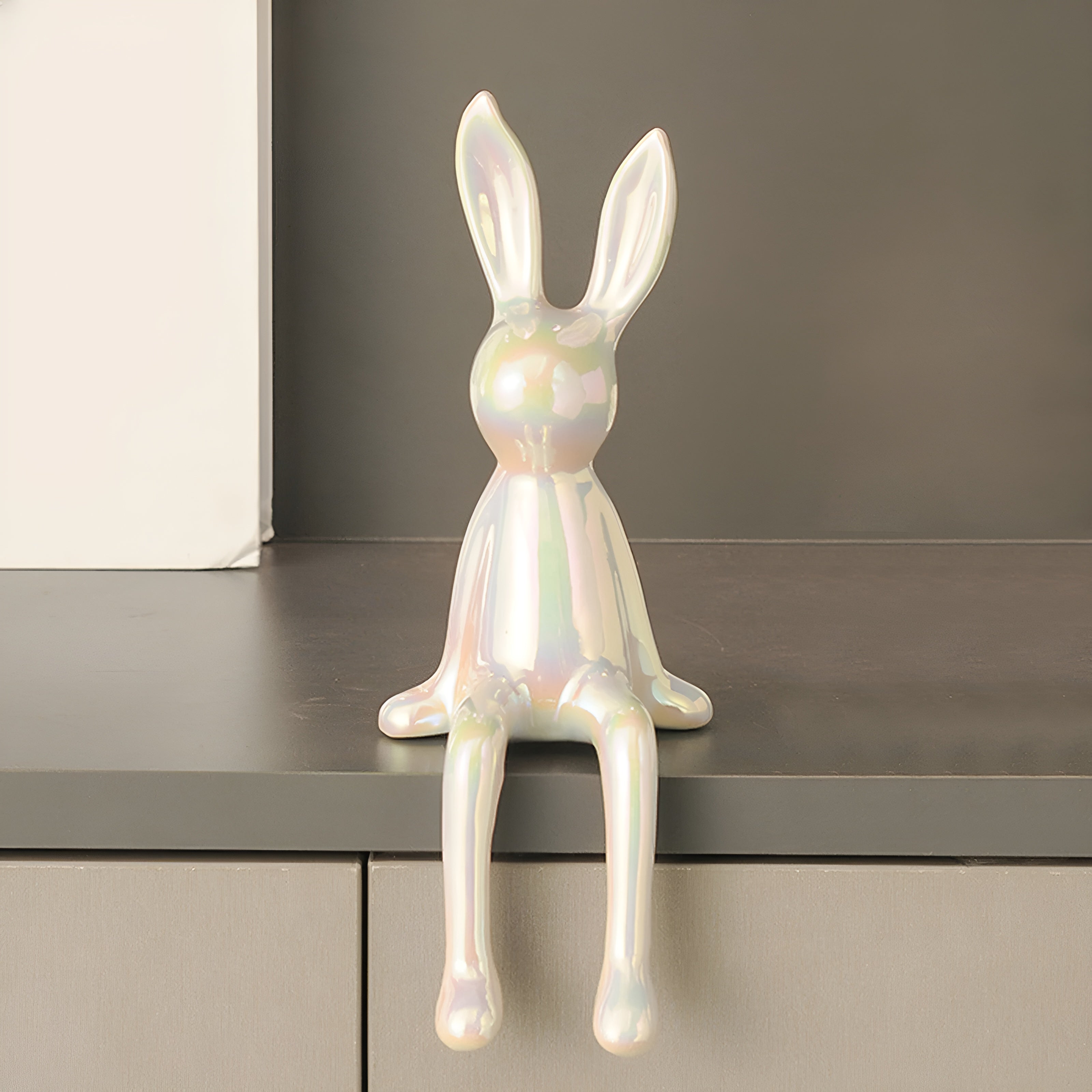 Kaninchen - Keramik Kaninchen - Kaninchen Statue aus Keramik