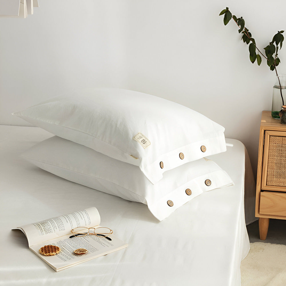 LuxuriSoft - Bettwäsche-Set aus 100% Baumwolle atmungsaktiv