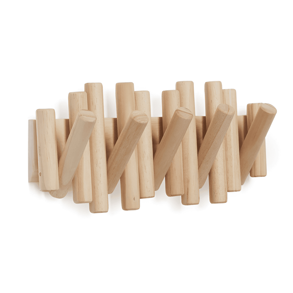 Nordischer Holzkleiderständer - Stilvolle und Funktionale Aufbewahrungslösung