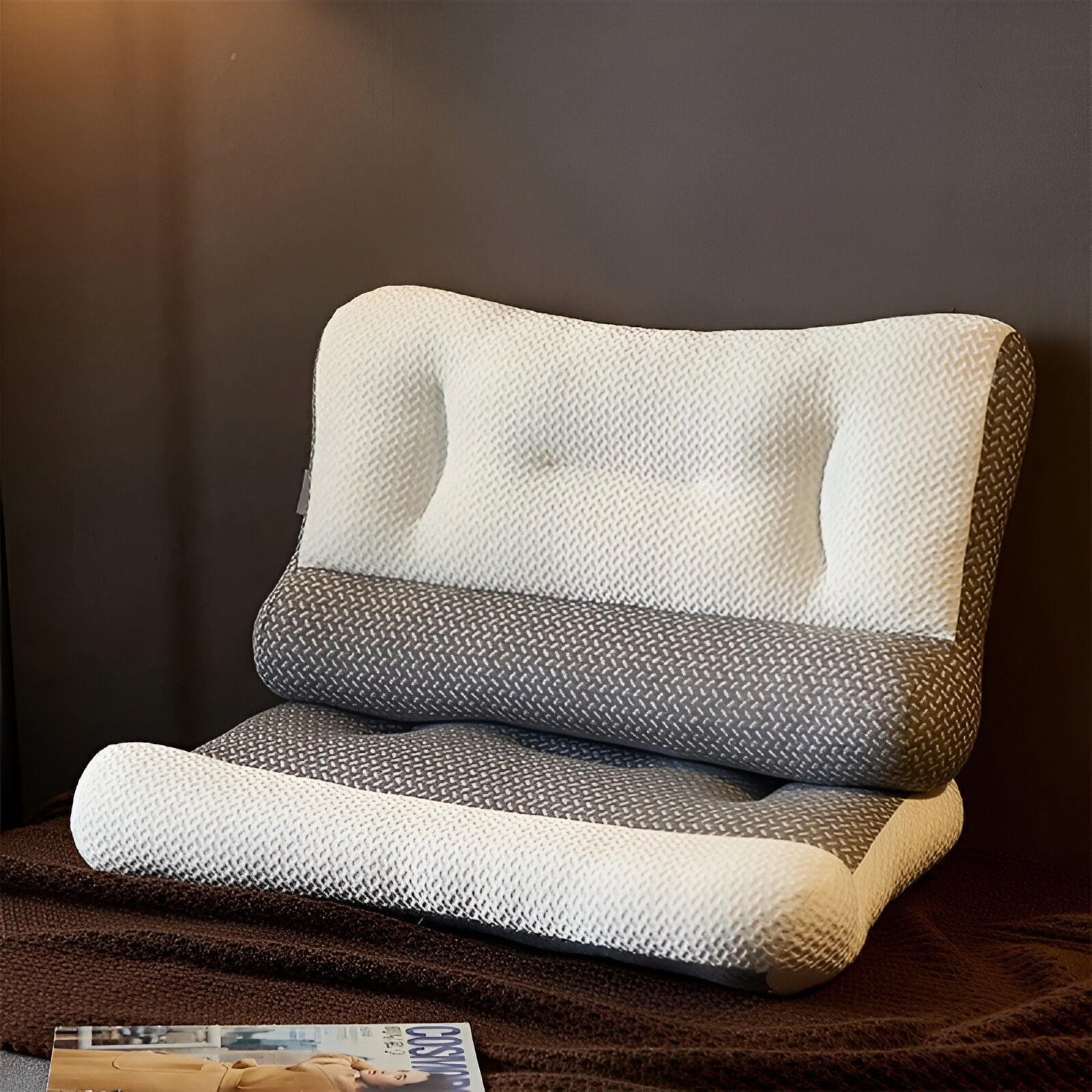 PolyePlush - Ergonomisches Nackenkissen für entspannten