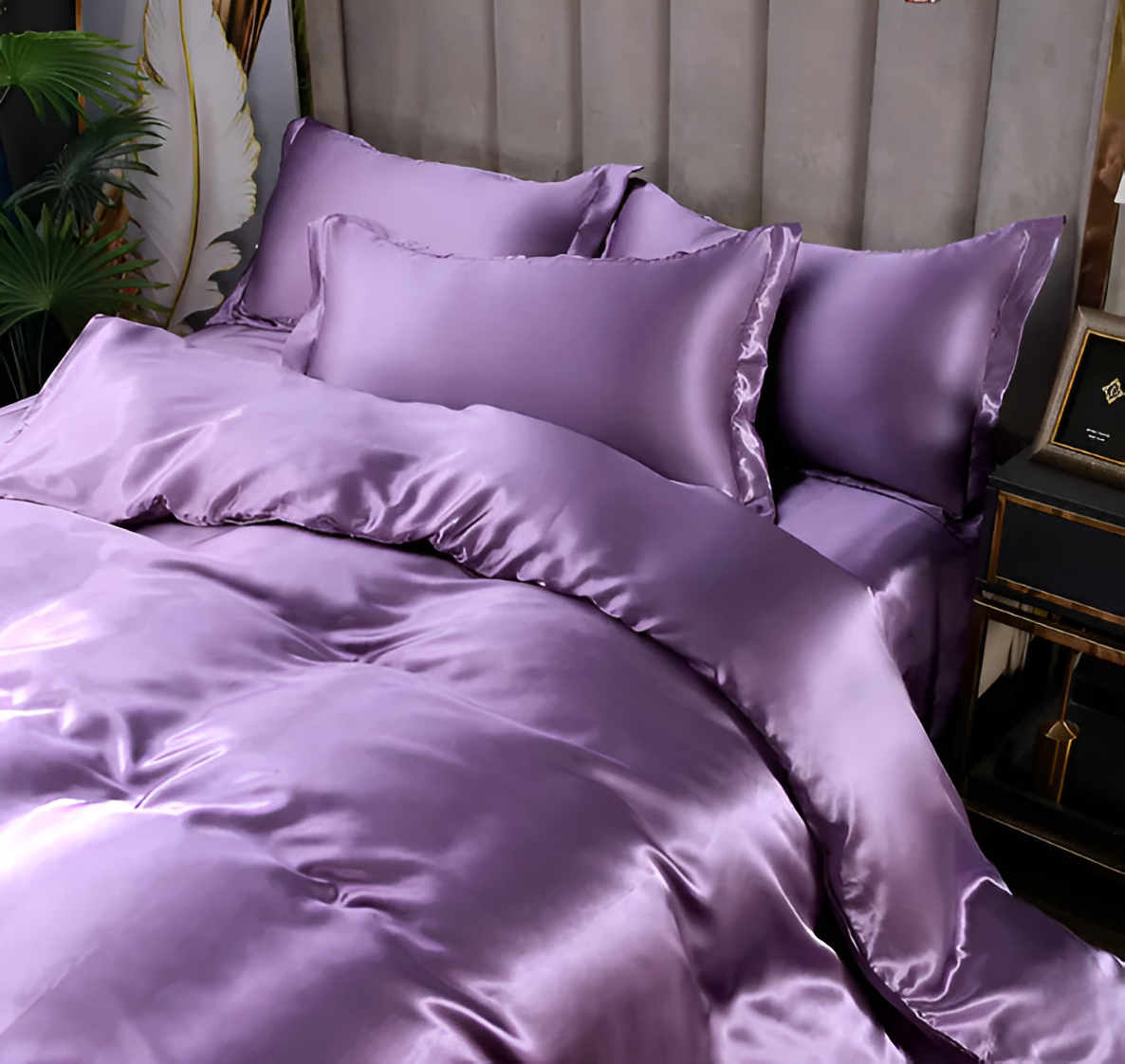Luxe - Silk - Bettbezug-Set aus Maulbeerseide & Ice Silk