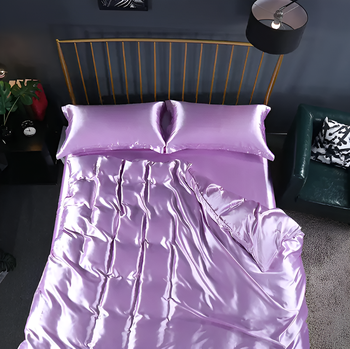 Luxe - Silk - Bettbezug-Set aus Maulbeerseide & Ice Silk