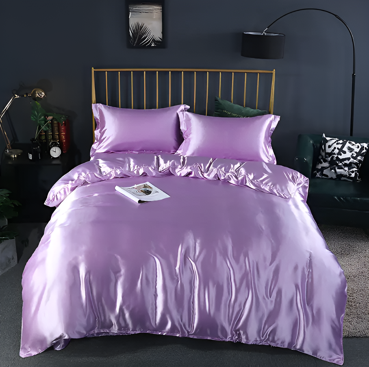 Luxe - Silk - Bettbezug-Set aus Maulbeerseide & Ice Silk
