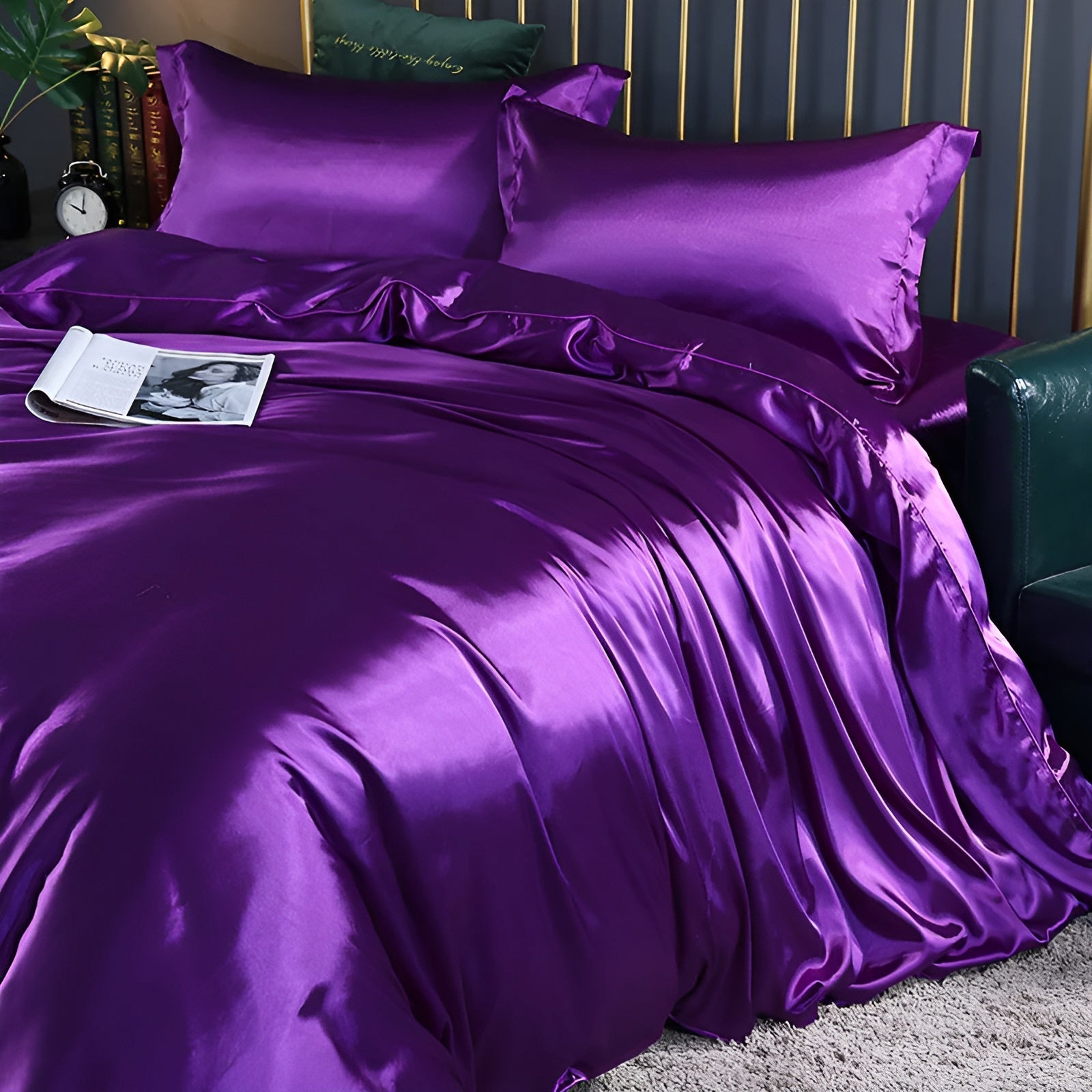 Luxe - Silk - Bettbezug-Set aus Maulbeerseide & Ice Silk