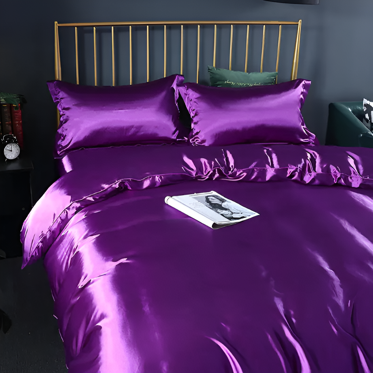Luxe - Silk - Bettbezug-Set aus Maulbeerseide & Ice Silk