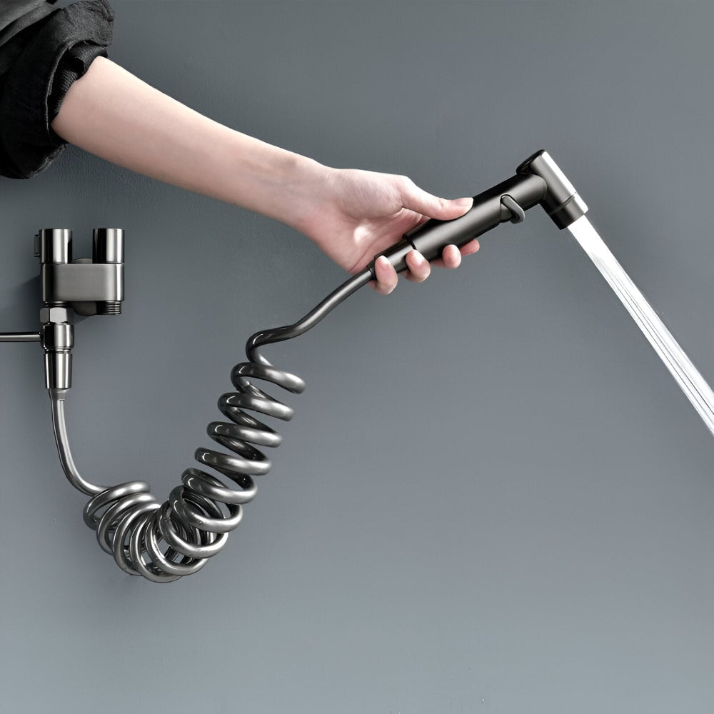 Revolutionärer Toiletduschkran - Für ein erfrischendes und hygienisches Toilettenerlebnis!