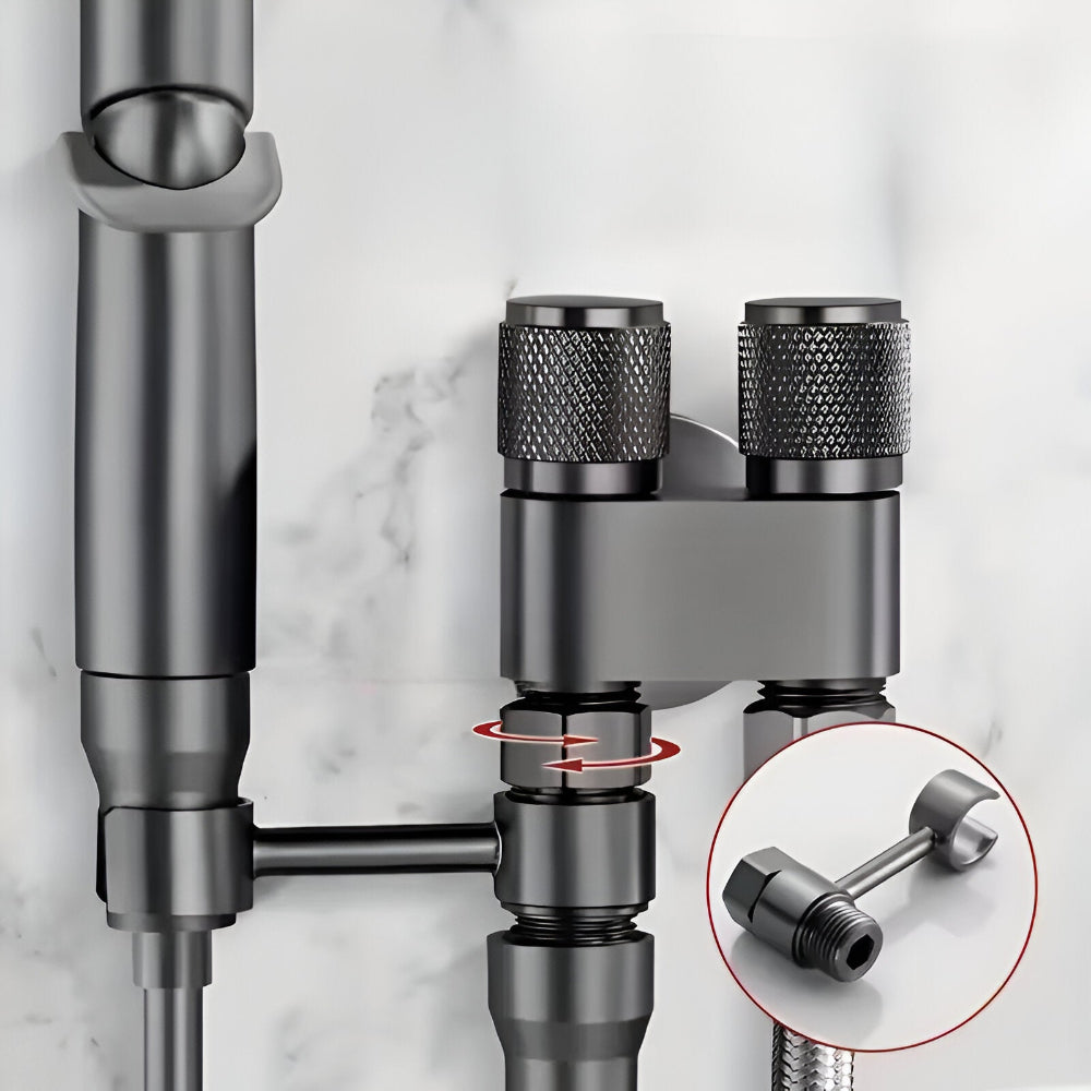 Revolutionärer Toiletduschkran - Für ein erfrischendes und hygienisches Toilettenerlebnis!