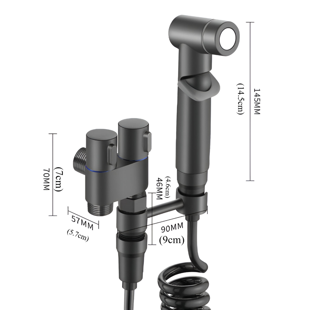 Revolutionärer Toiletduschkran - Für ein erfrischendes und hygienisches Toilettenerlebnis!