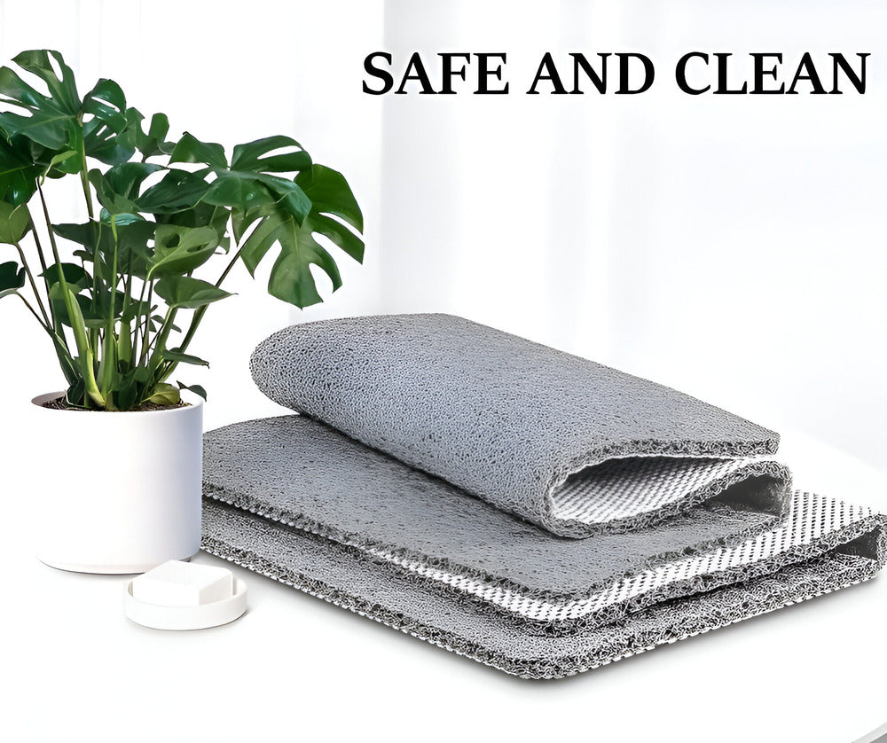 Rutschfeste Duschmatte für Sicheres Duschen - Gepolsterte und Bequeme Fußunterstützung