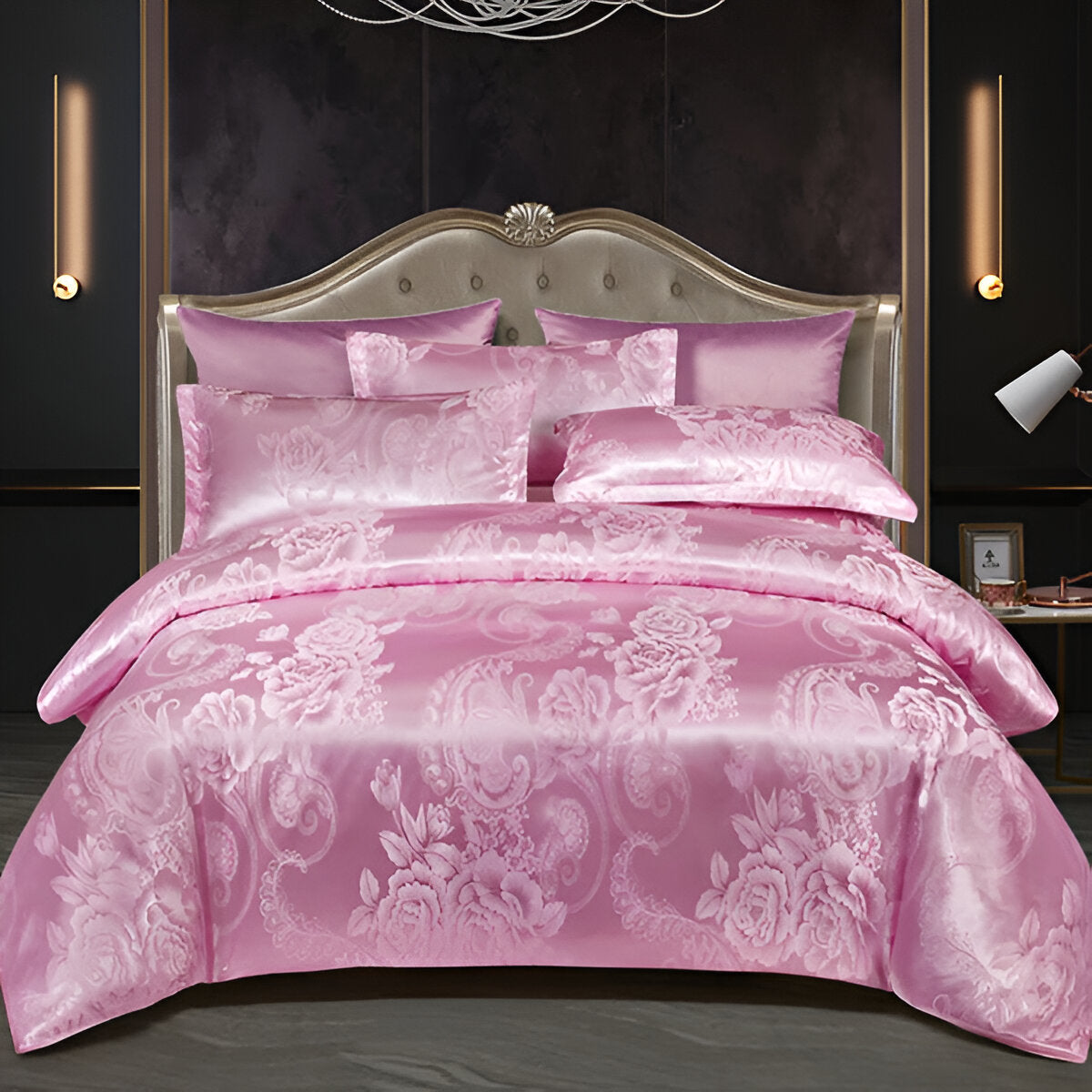 Satin - Bettwäsche-Set Jacquard