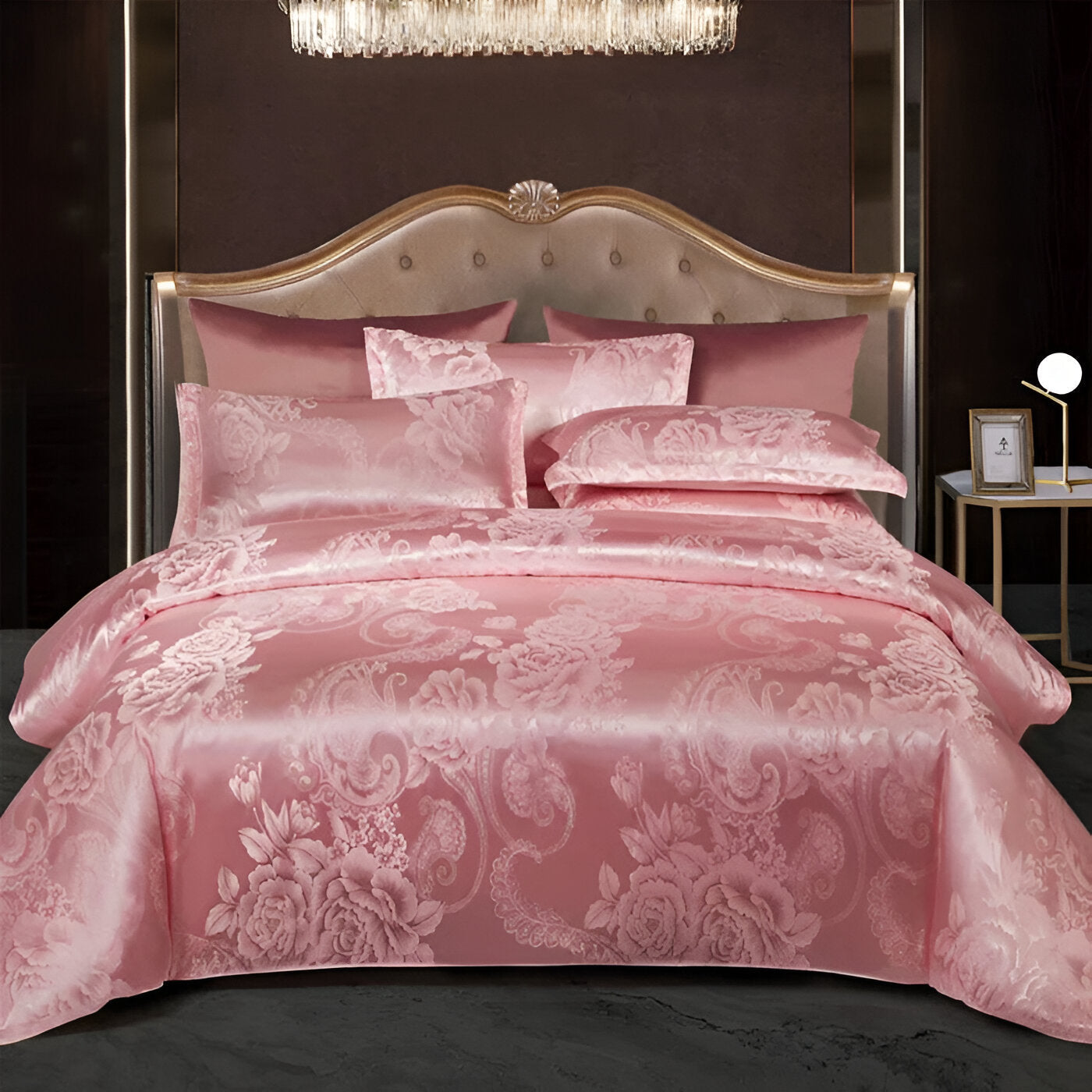 Satin - Bettwäsche-Set Jacquard