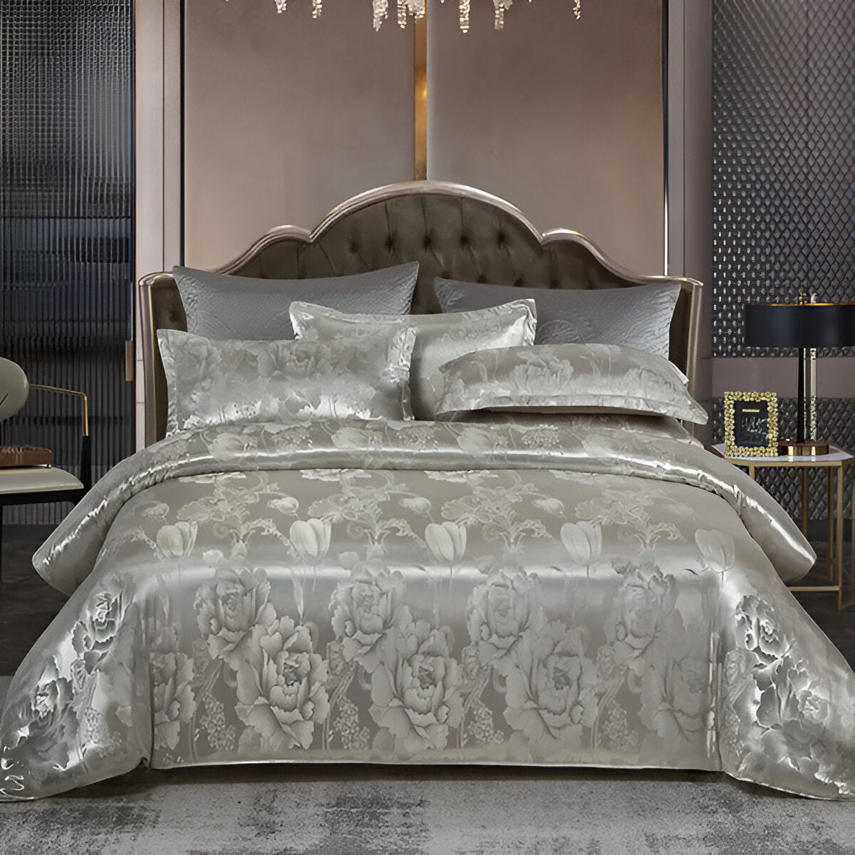Satin - Bettwäsche-Set Jacquard