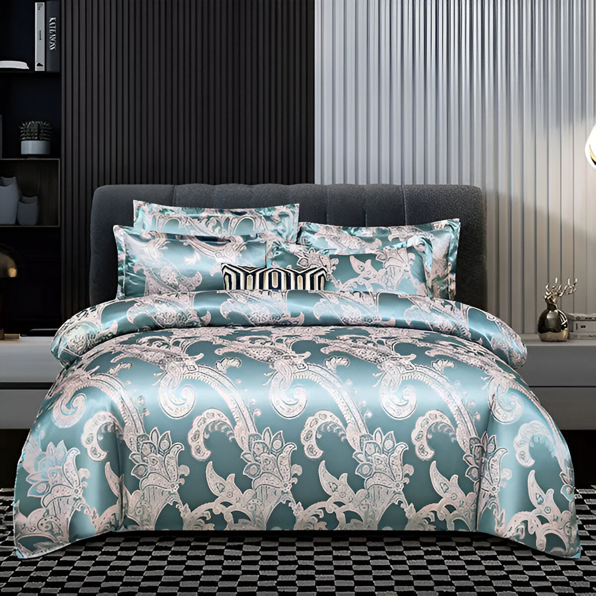 Satin - Bettwäsche-Set Jacquard