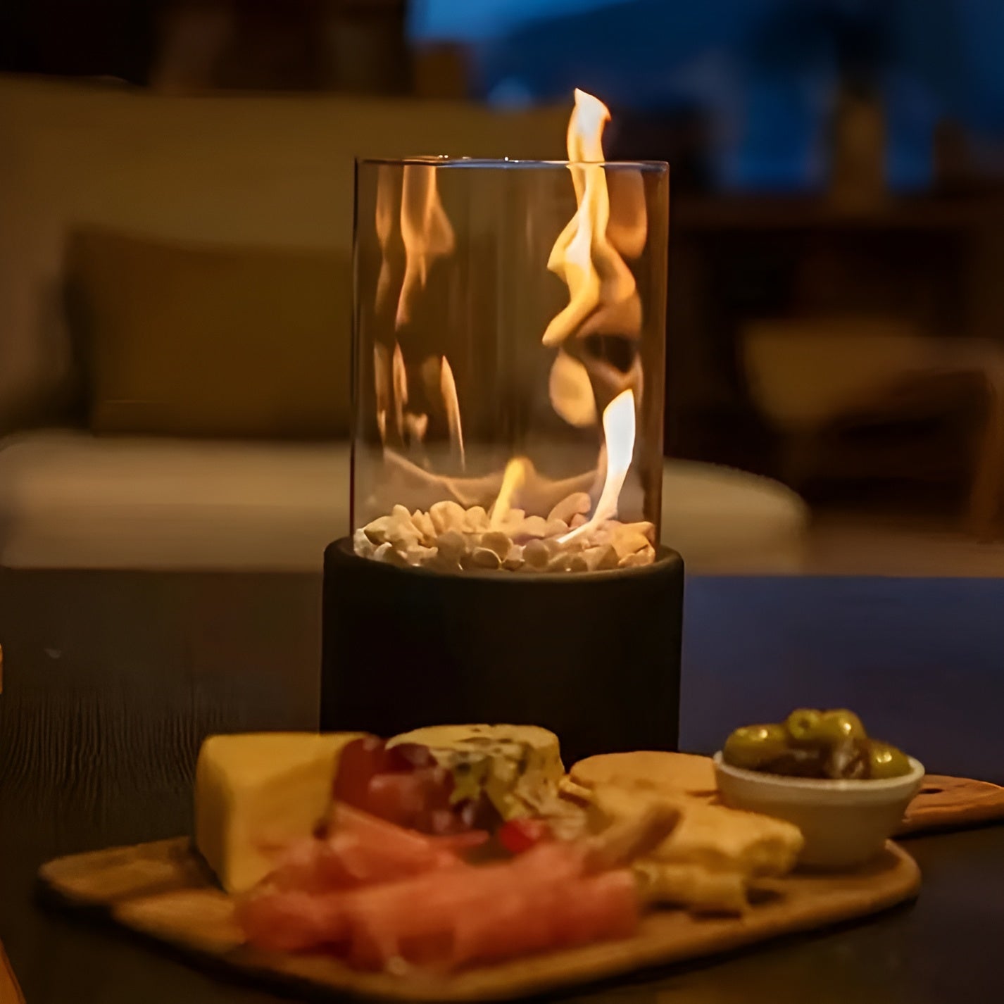 SleekFlame - Tischkamin - Tischkamin Bioethanol mit