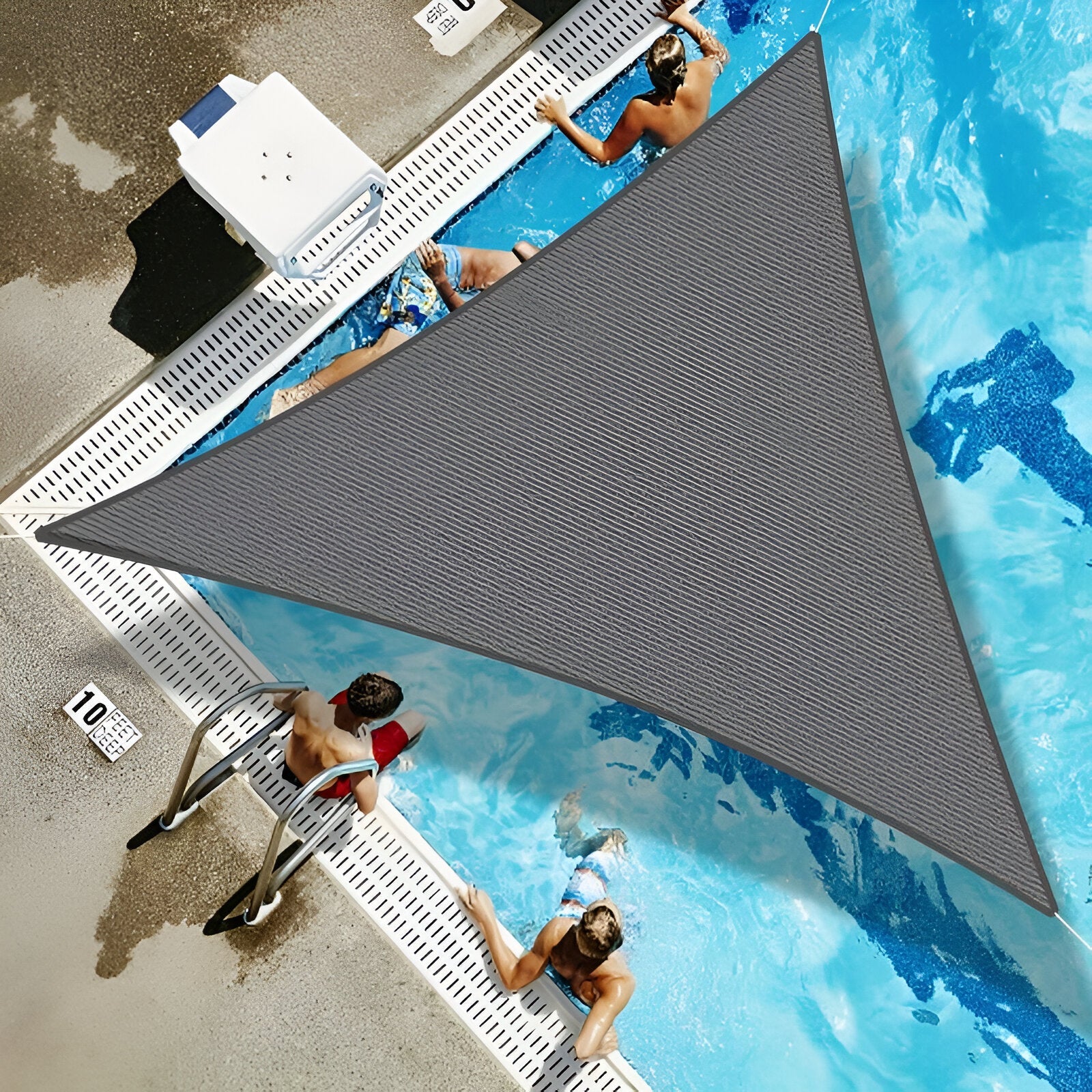 TriBlocker - Sonnensegel dreieckig wasserdicht UV-Schutz