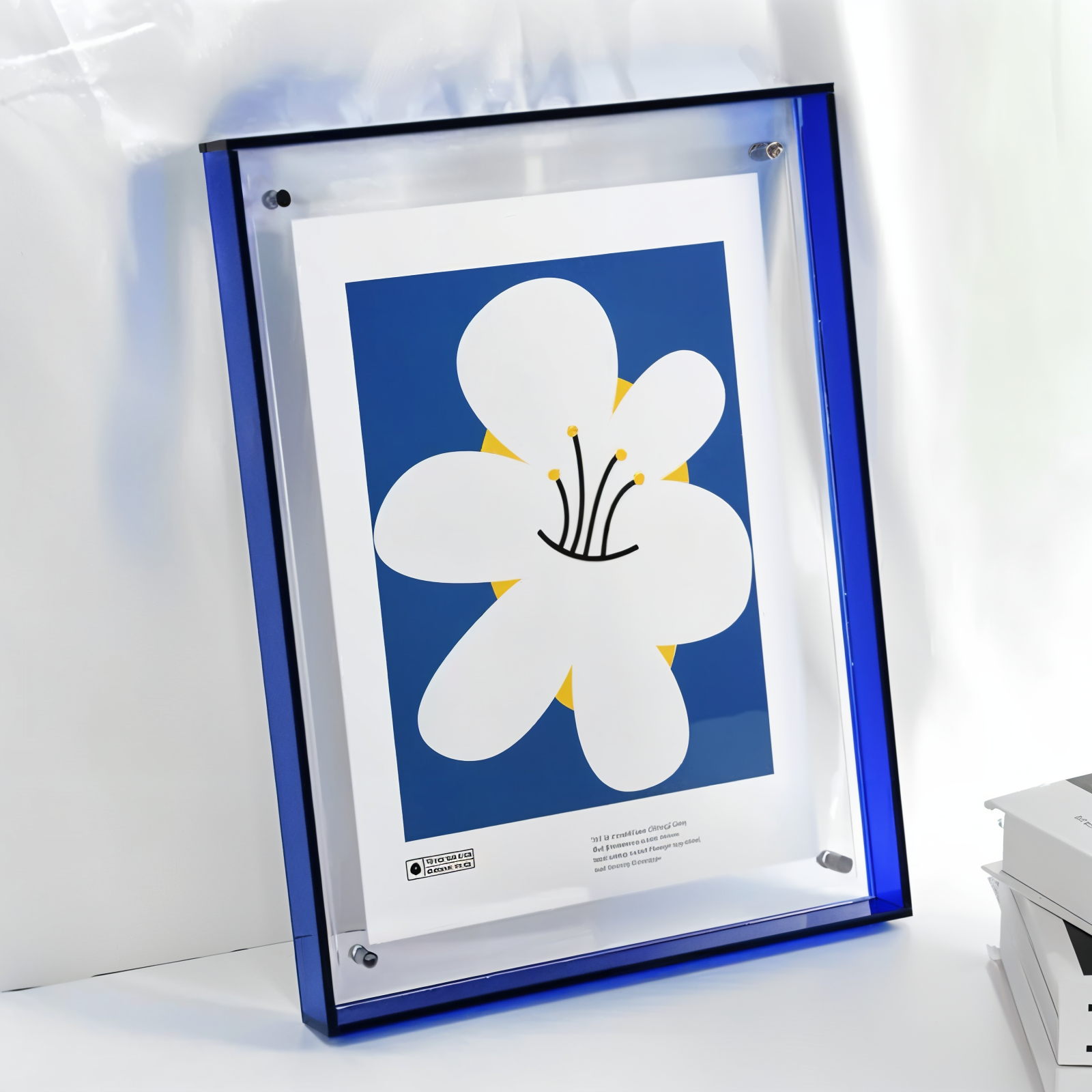 VividAcryl – Neon-Acryl-Fotorahmen im Stil der 80er Jahre