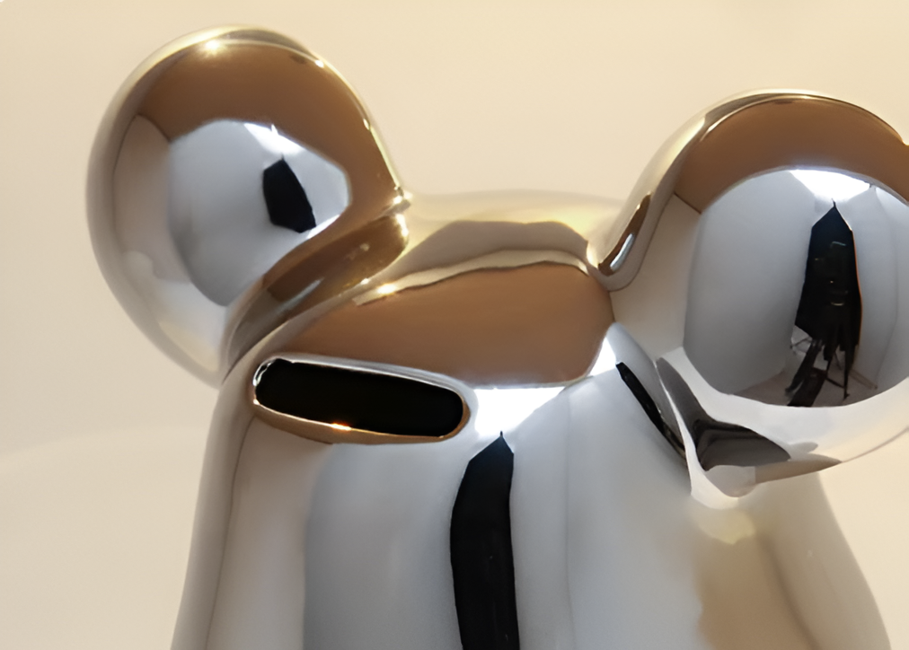 GlossiBear - Figurine -Bunte Bärenfigur aus Keramik &