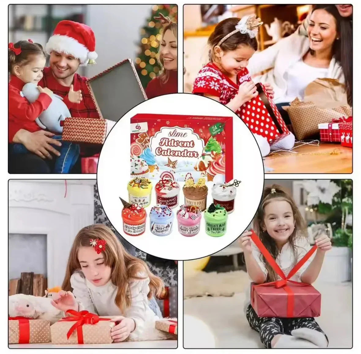 SlimeOrbit - 2026 Slime-Adventskalender mit 24 einzigartigen Slime-Behältern