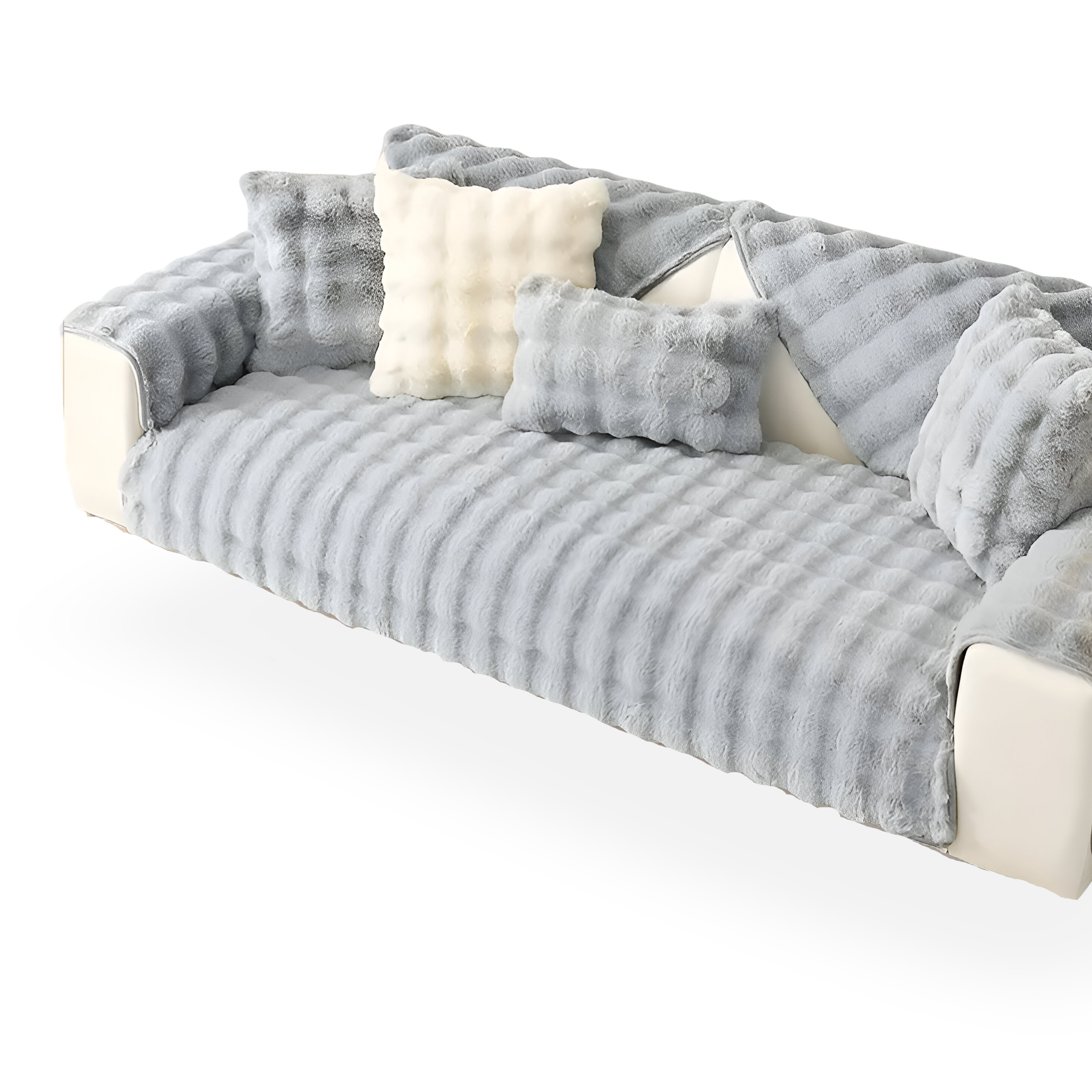 Luxe Cover - Dicker Plüschsofa Schutz für Ihren Pelzigen Gefährten