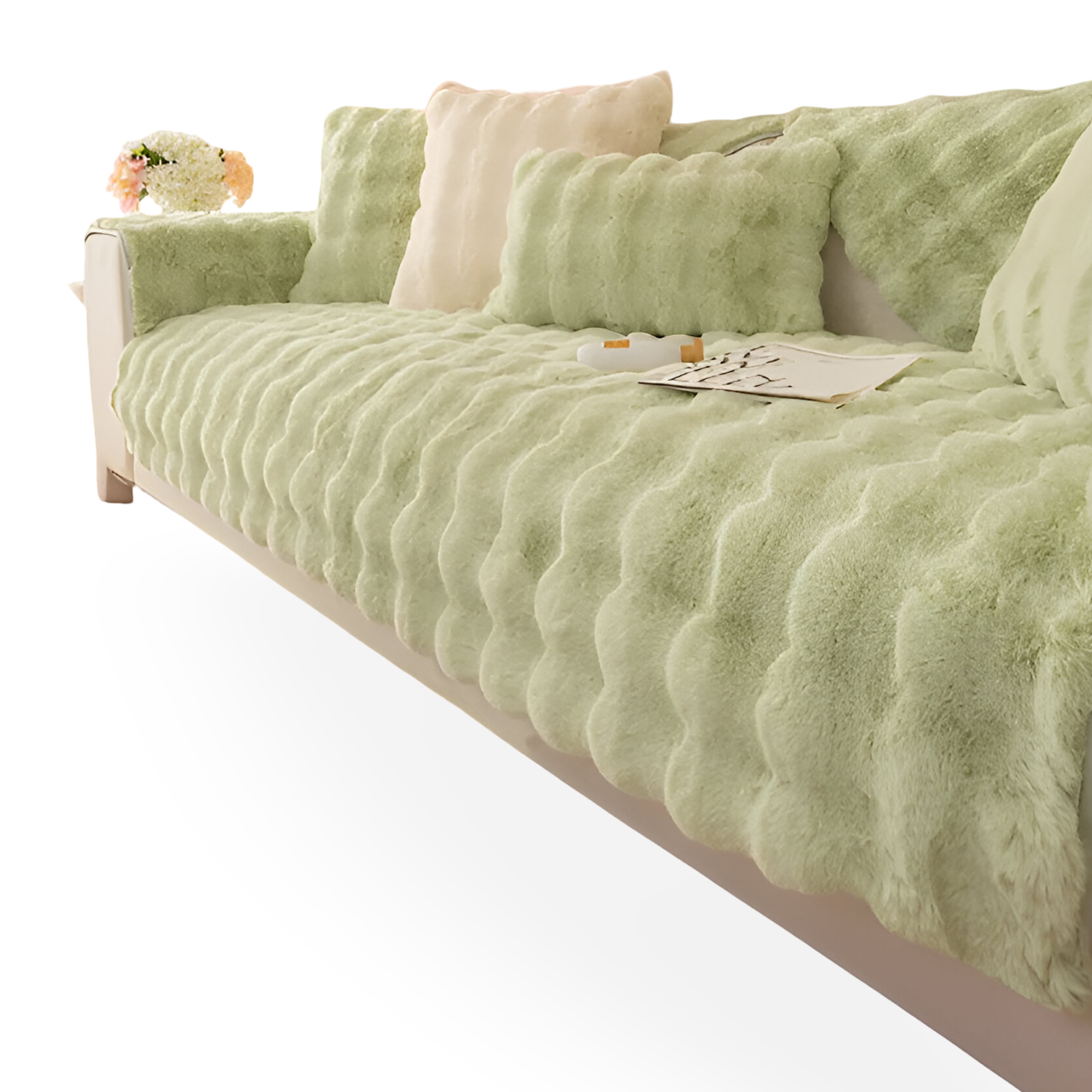 Luxe Cover - Dicker Plüschsofa Schutz für Ihren Pelzigen Gefährten