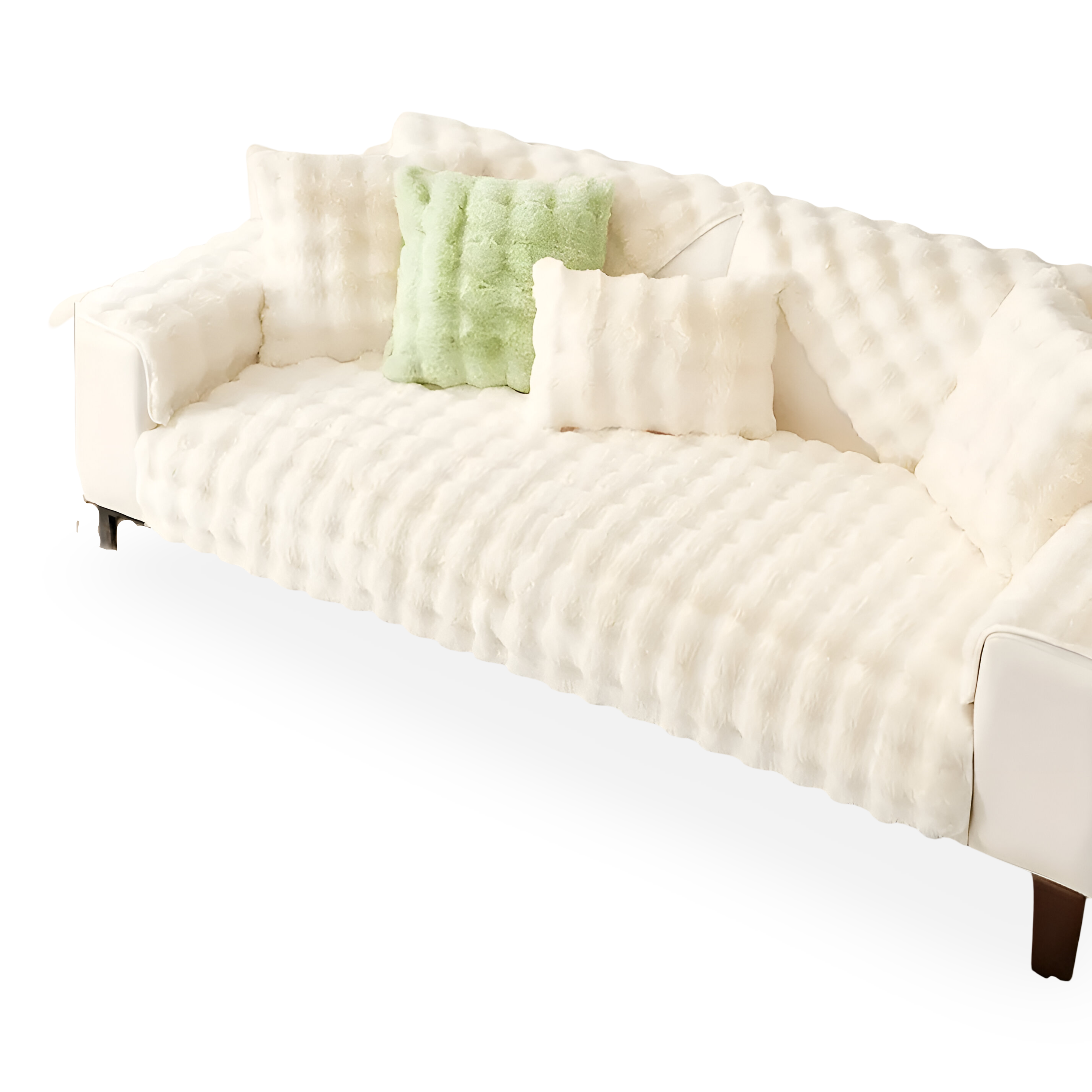 Luxe Cover - Dicker Plüschsofa Schutz für Ihren Pelzigen Gefährten