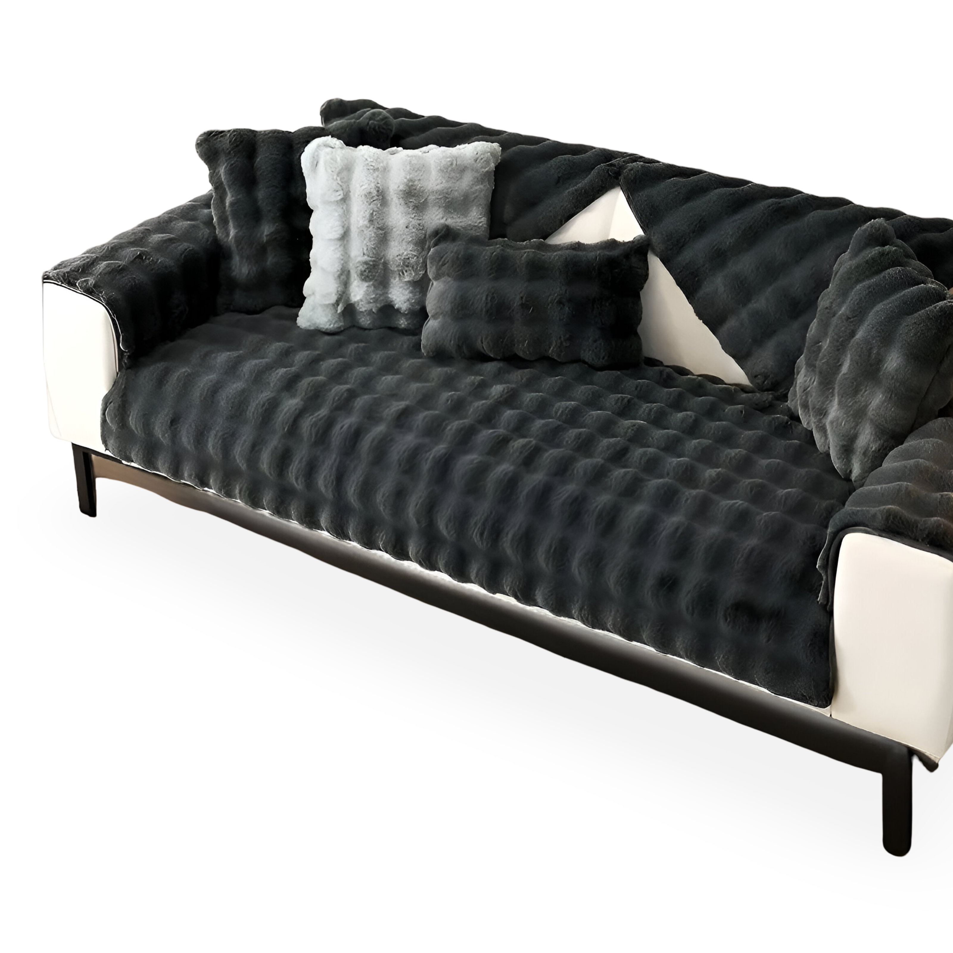 Luxe Cover - Dicker Plüschsofa Schutz für Ihren Pelzigen Gefährten