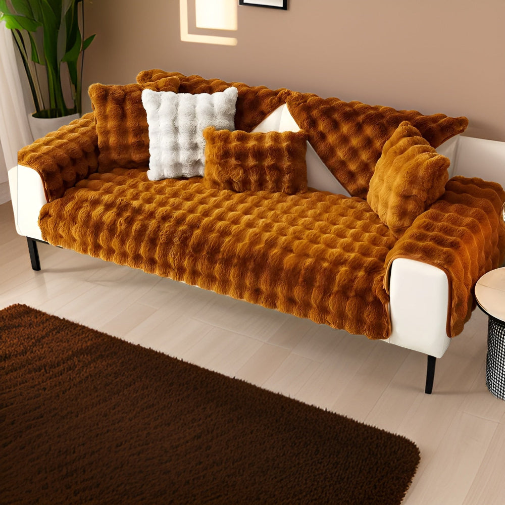 Luxe Cover - Dicker Plüschsofa Schutz für Ihren Pelzigen Gefährten
