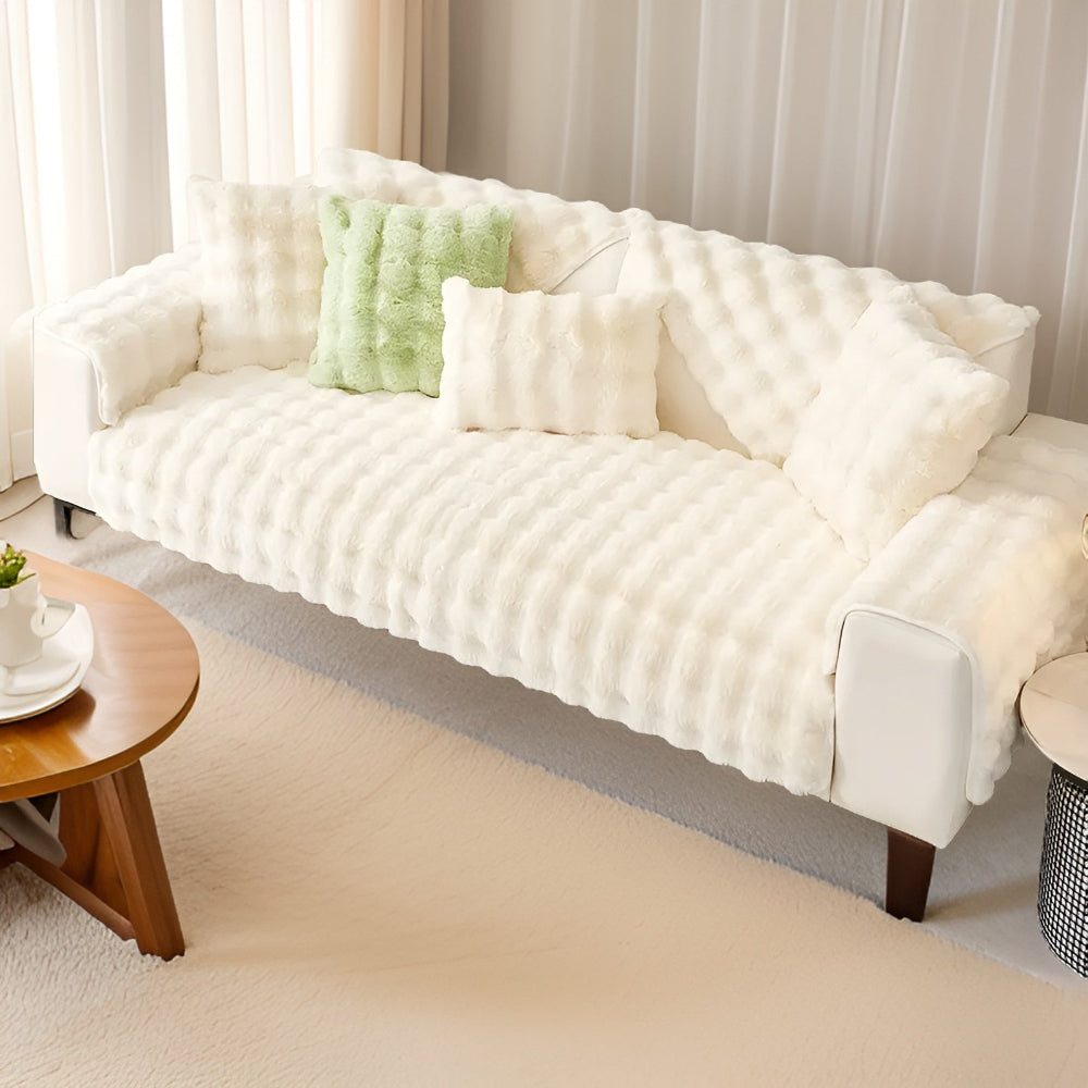 Luxe Cover - Dicker Plüschsofa Schutz für Ihren Pelzigen Gefährten