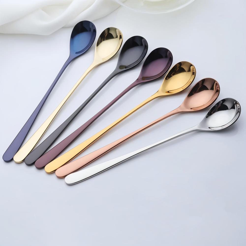 Luxe - Dessertlöffel - Langstielige Dessertlöffel Set 4/6