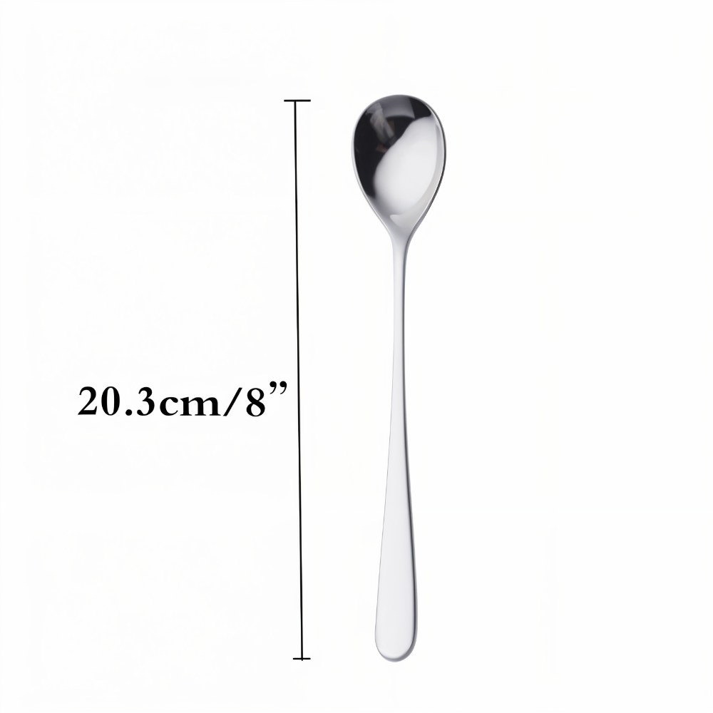 Luxe - Dessertlöffel - Langstielige Dessertlöffel Set 4/6