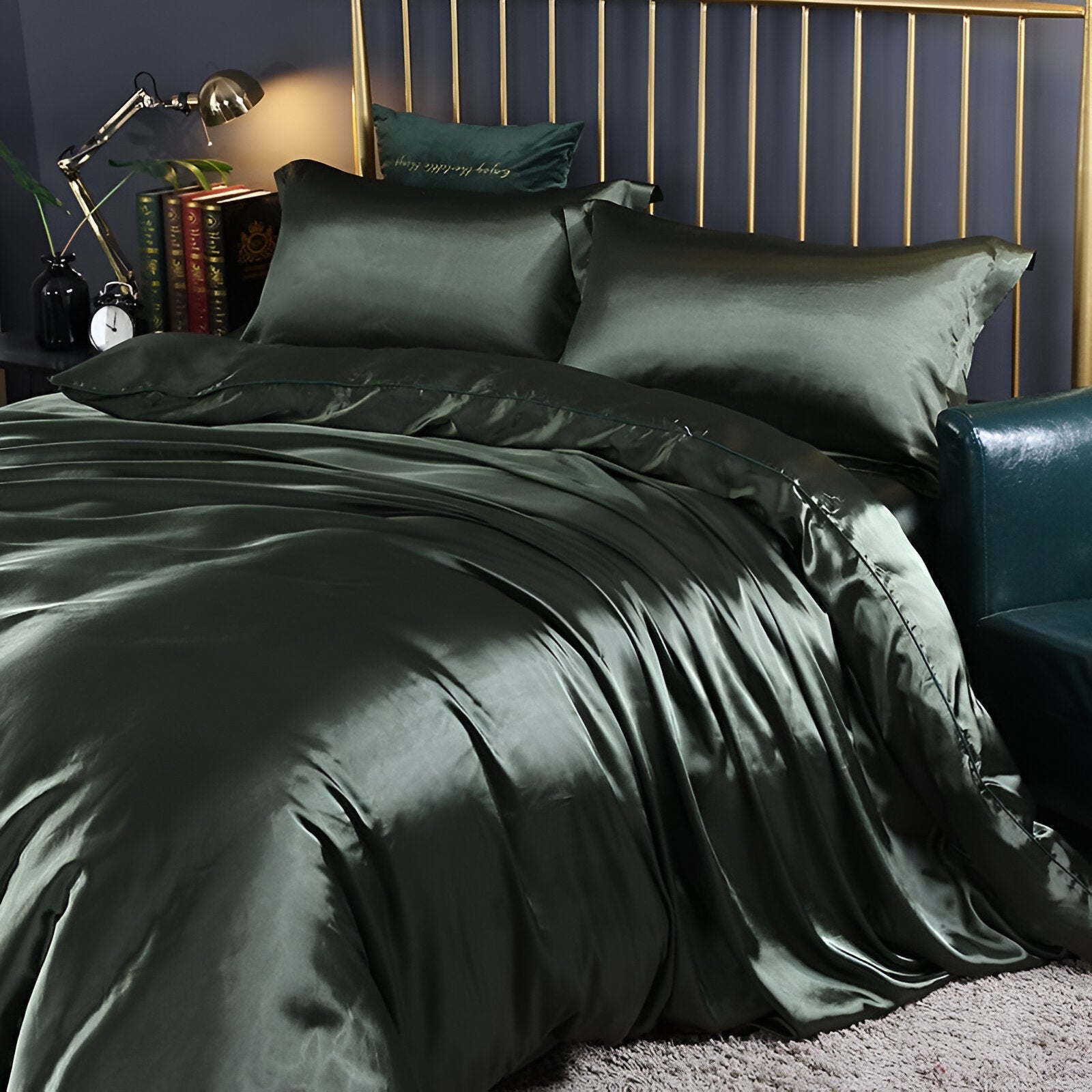 Luxe - Silk - Bettbezug-Set aus Maulbeerseide & Ice Silk