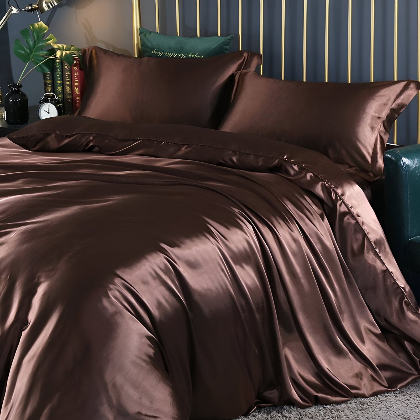 Luxe - Silk - Bettbezug-Set aus Maulbeerseide & Ice Silk