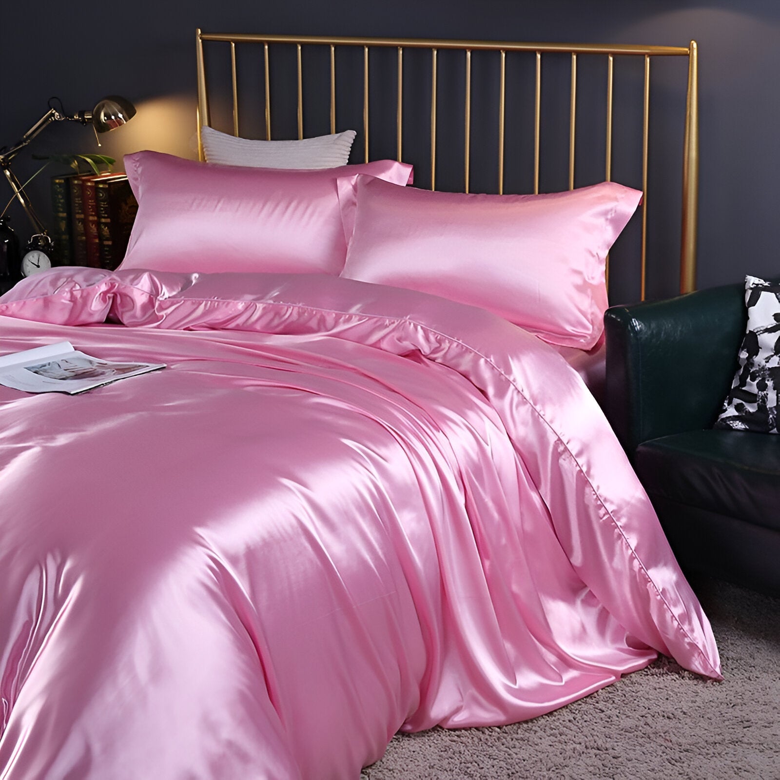 Luxe - Silk - Bettbezug-Set aus Maulbeerseide & Ice Silk