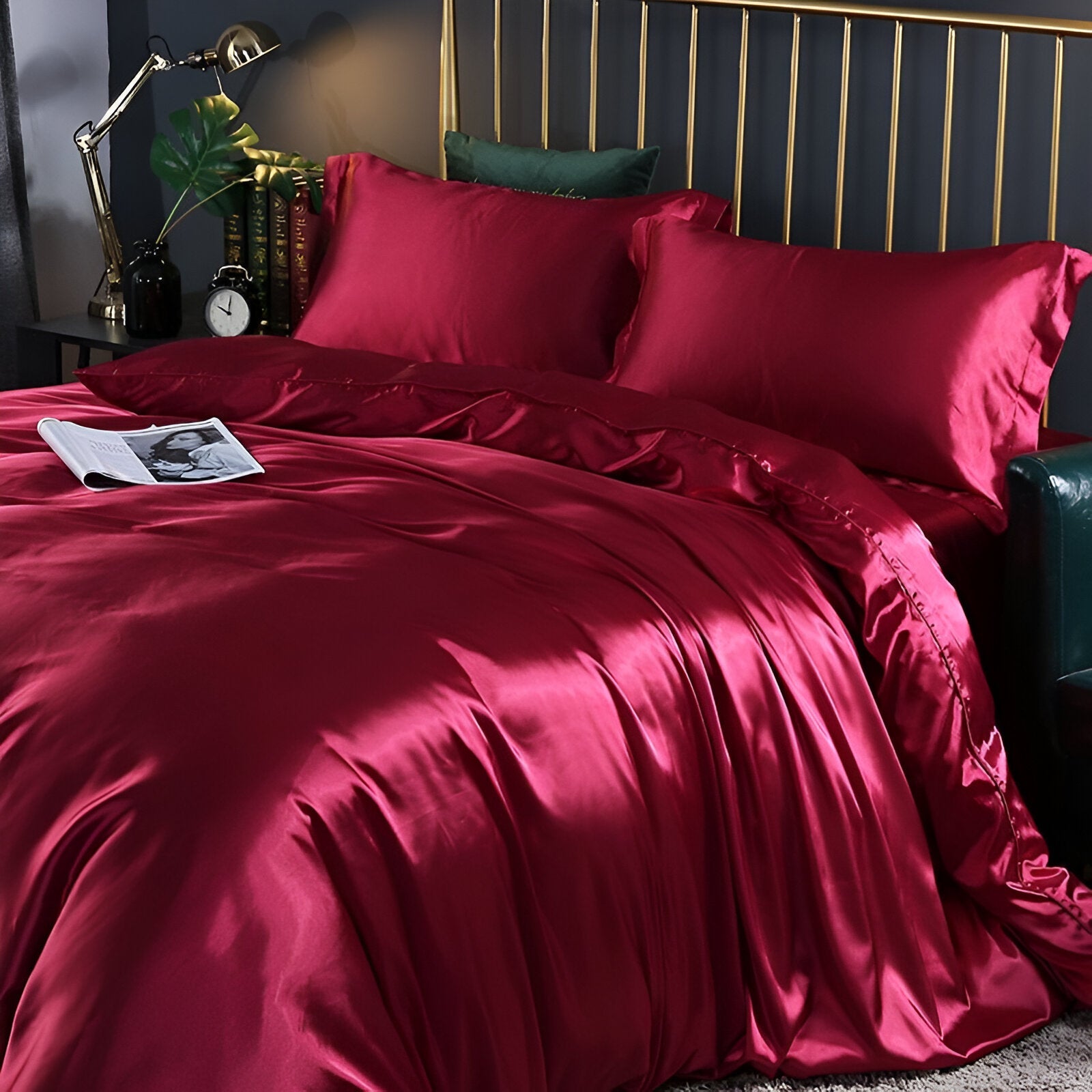 Luxe - Silk - Bettbezug-Set aus Maulbeerseide & Ice Silk