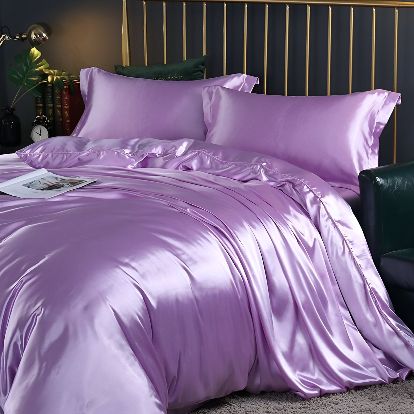 Luxe - Silk - Bettbezug-Set aus Maulbeerseide & Ice Silk