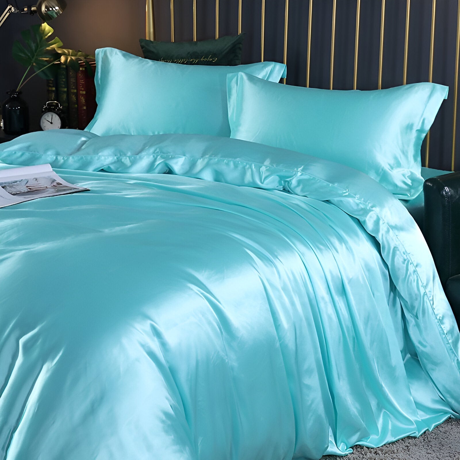 Luxe - Silk - Bettbezug-Set aus Maulbeerseide & Ice Silk